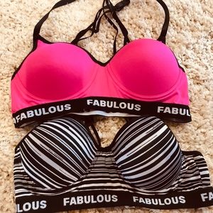 Set of 2 sports bras- Small Racerback